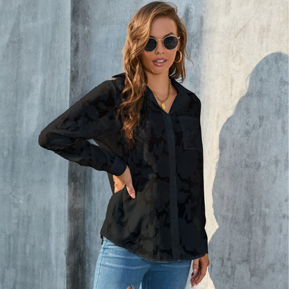 Chemise Chiffon Décontractée