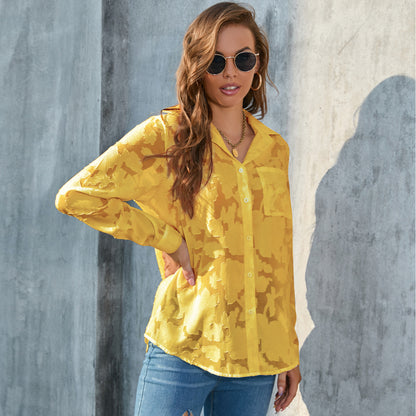 Chemise Chiffon Décontractée
